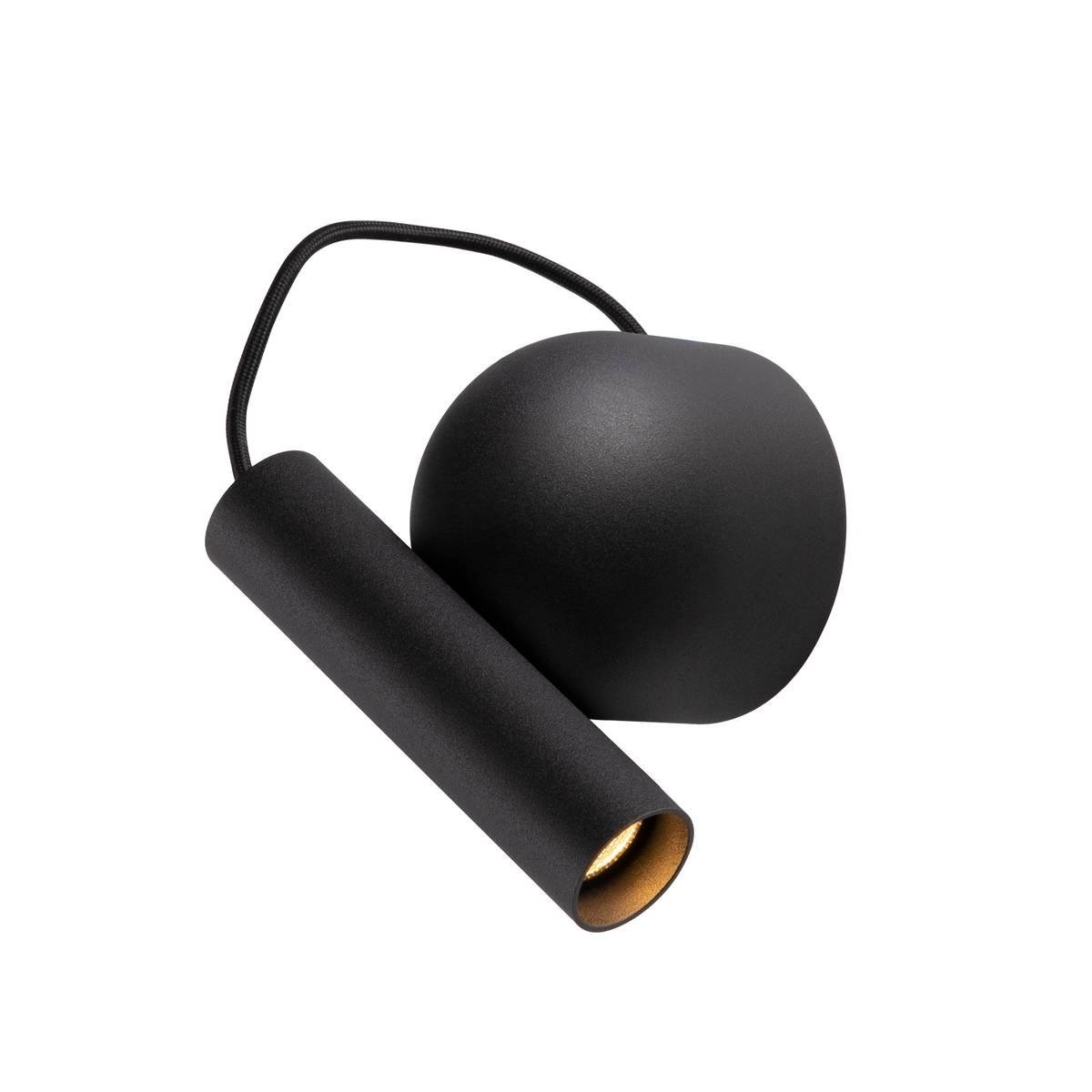 Bedroom wall spot Karpo black SLV 4024163248563