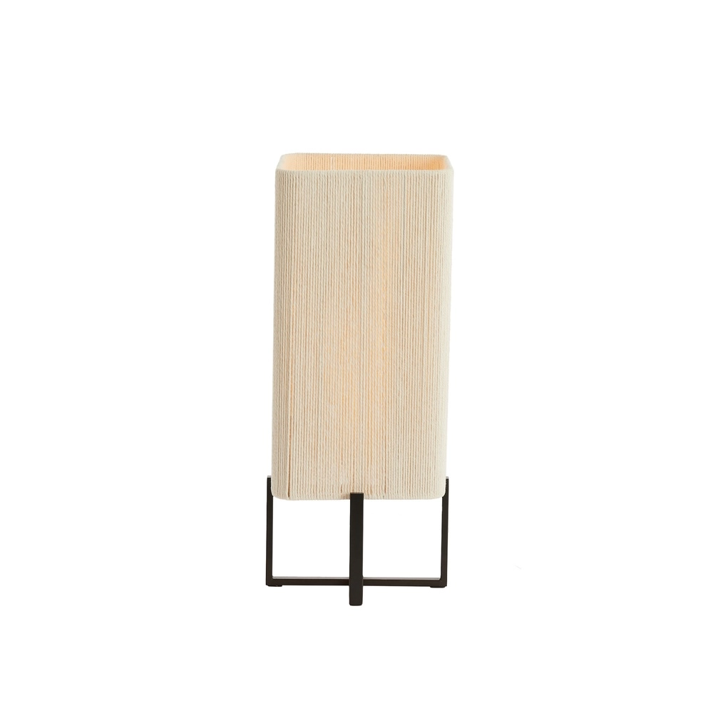 Table lamp Wyn 50.5cm - cream rope with black Light & Living 8717807792558