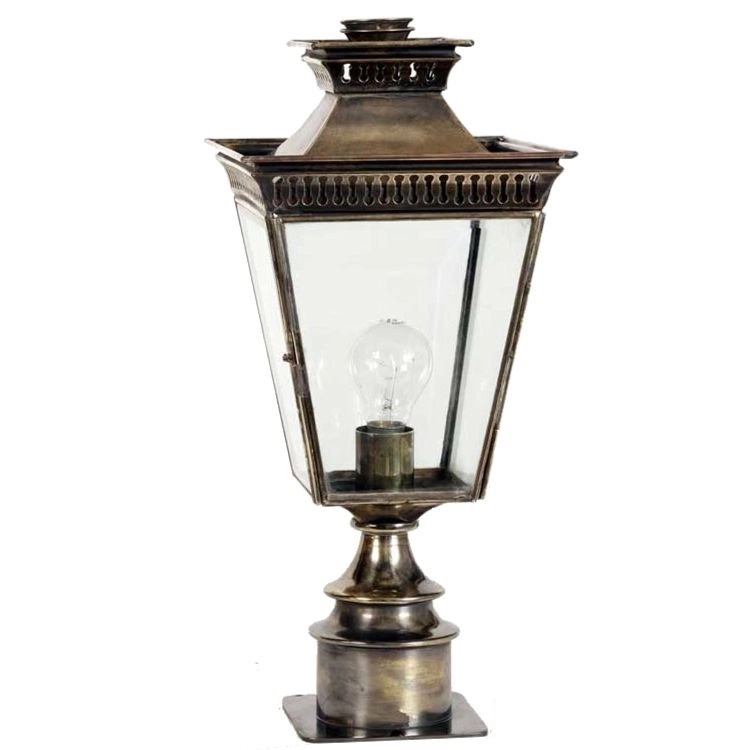 Country outdoor lamp Pagoda Short Pillar handmade