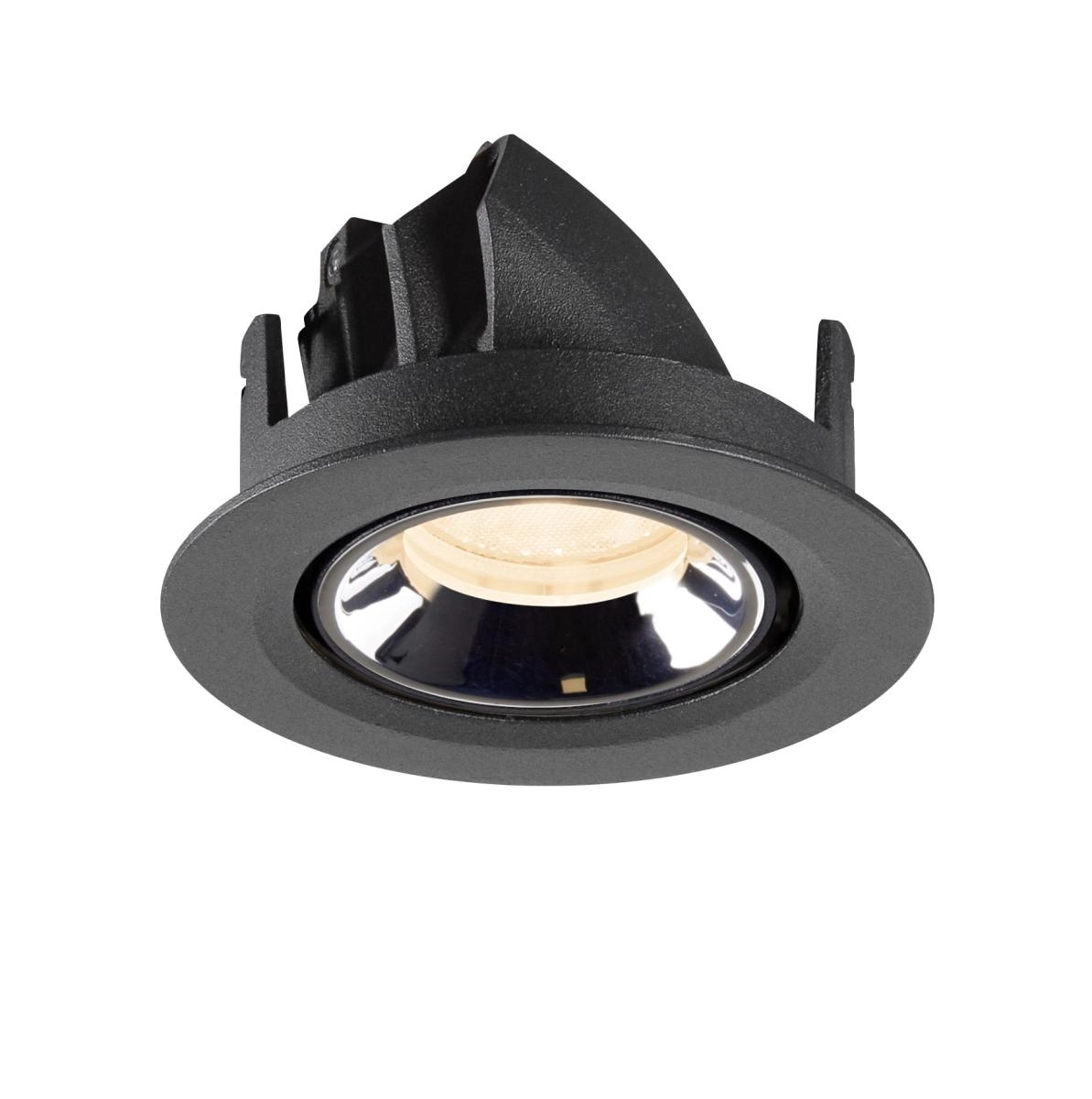 Recessed spotlight Numinos Gimble XS black/chrome 2700K - 40deg SLV 4024163307239