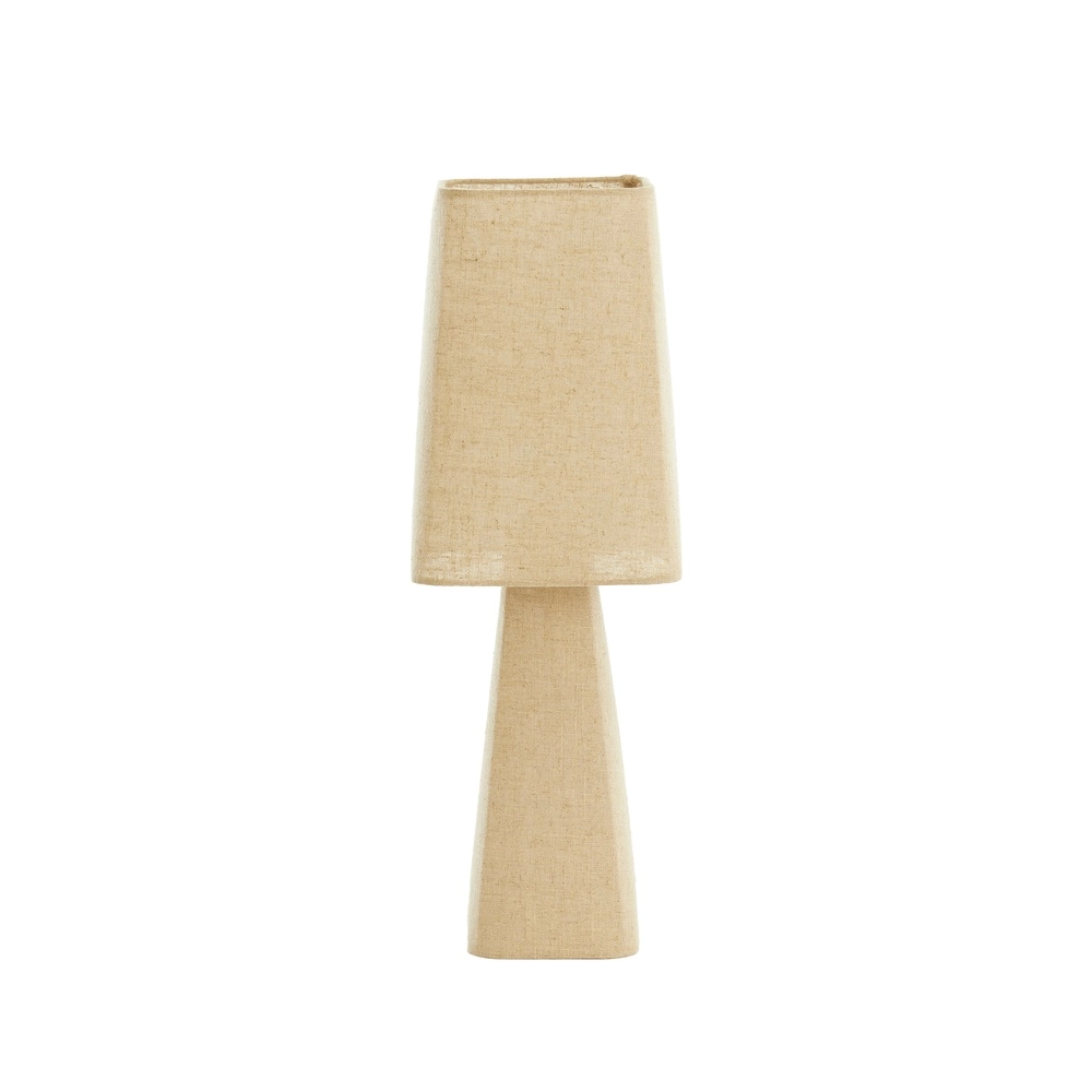 Linen table lamp Mikko 58cm - natural