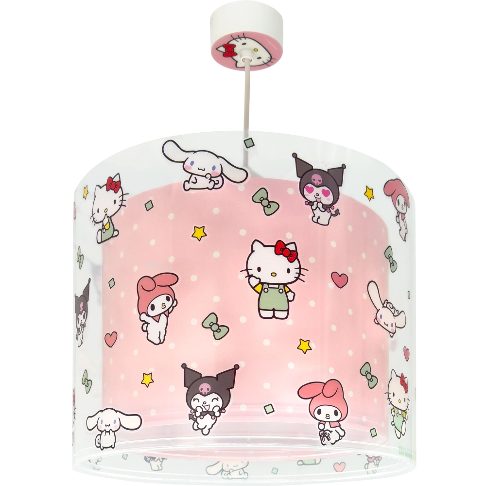 Pendant lamp Hello Kitty & Friends pink Dalber 8420406412528