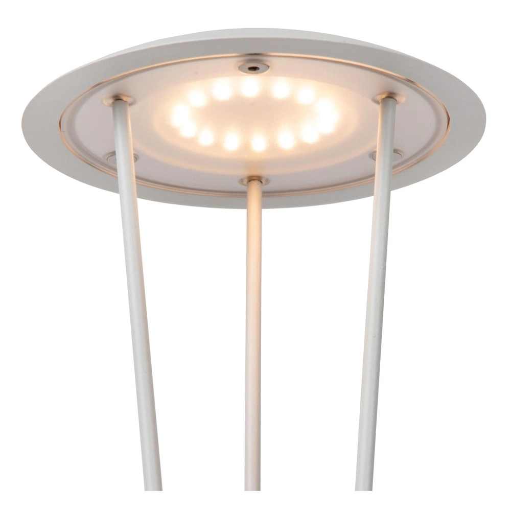 Design table lamp Renee white rechargeable Lucide 5411212272317