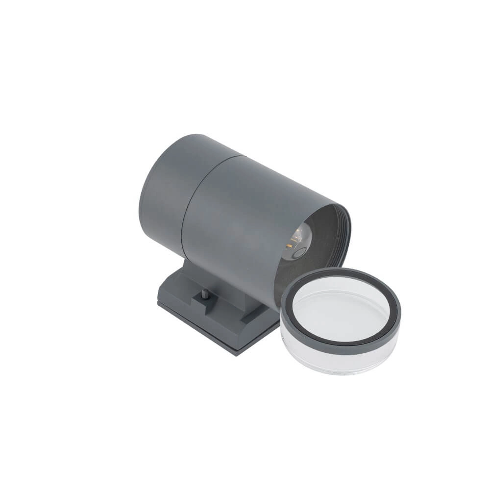 Surface-mounted wall spot Rock Pro anthracite Lyora 5903139106863