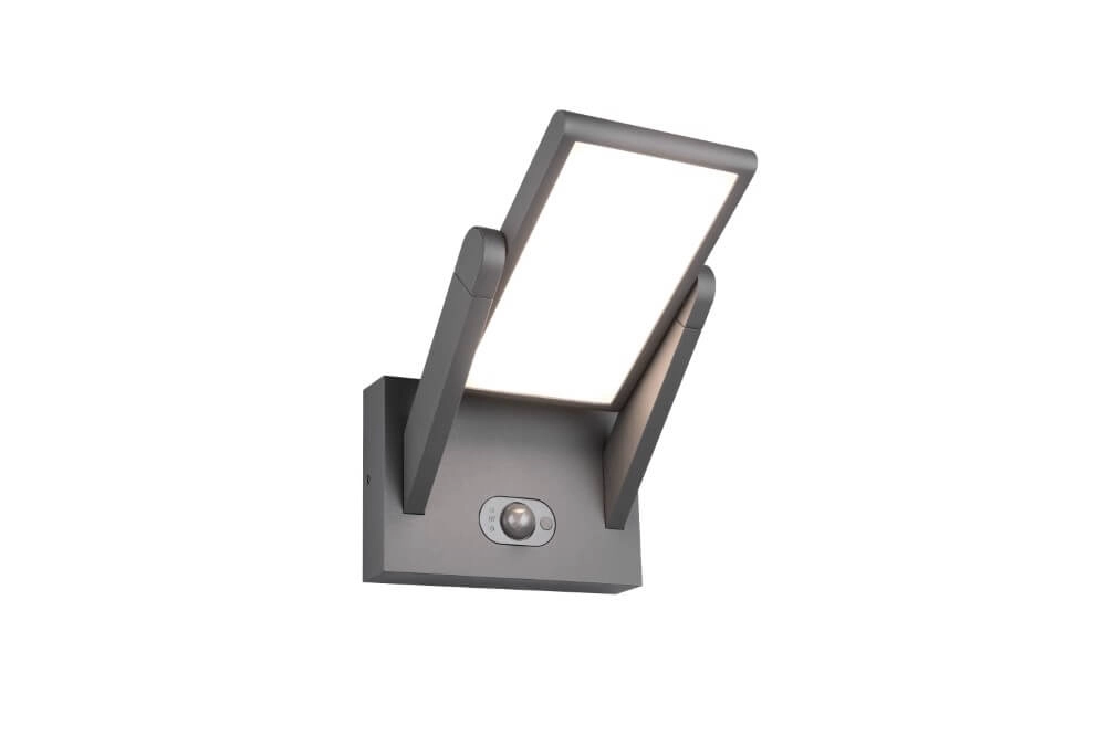 Hybrid solar wall lamp Malawi with sensor Trio 4017807622508