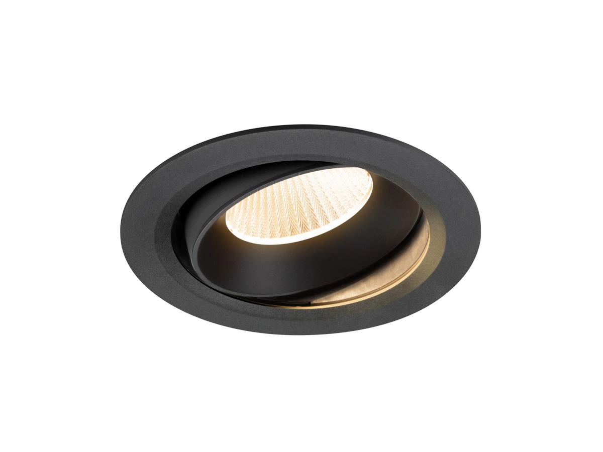 Recessed spotlight Numinos Move XL black 2700K - 40deg