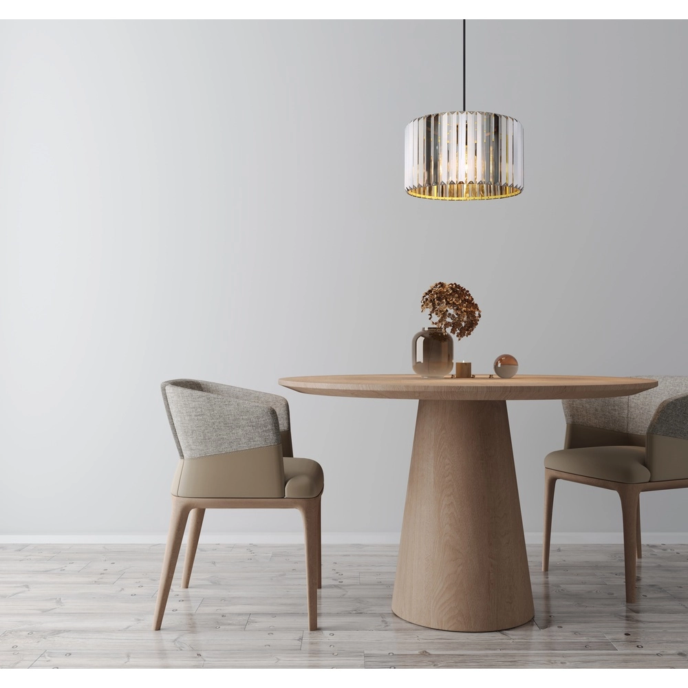 Pendant lamp Run wood Ø 35cm Globo 9007371513963