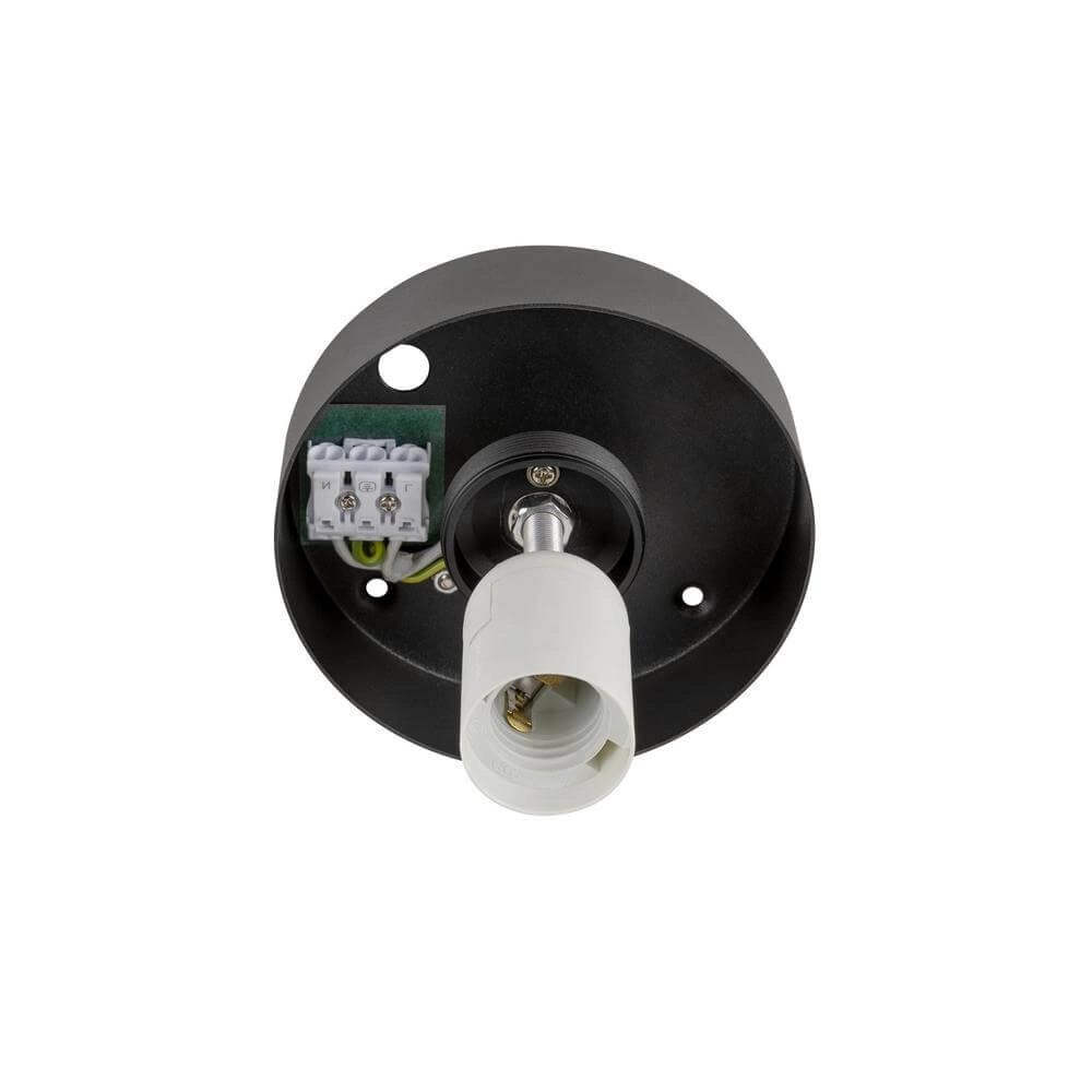 Ceiling lamp Sun 30 black ball Ø 30cm SLV 4024163292795
