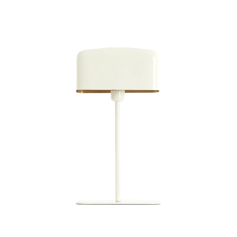 Bedside Lamp Elenie 25x13cm - gloss cream