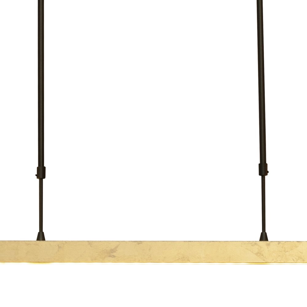 Black hanging lamp Real 3 100cm with gold Masterlight 8718121209111