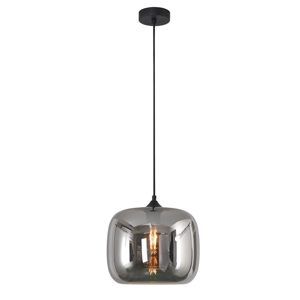 Smoke glass pendant lamp Preston-28 Artdelight 8719831735778
