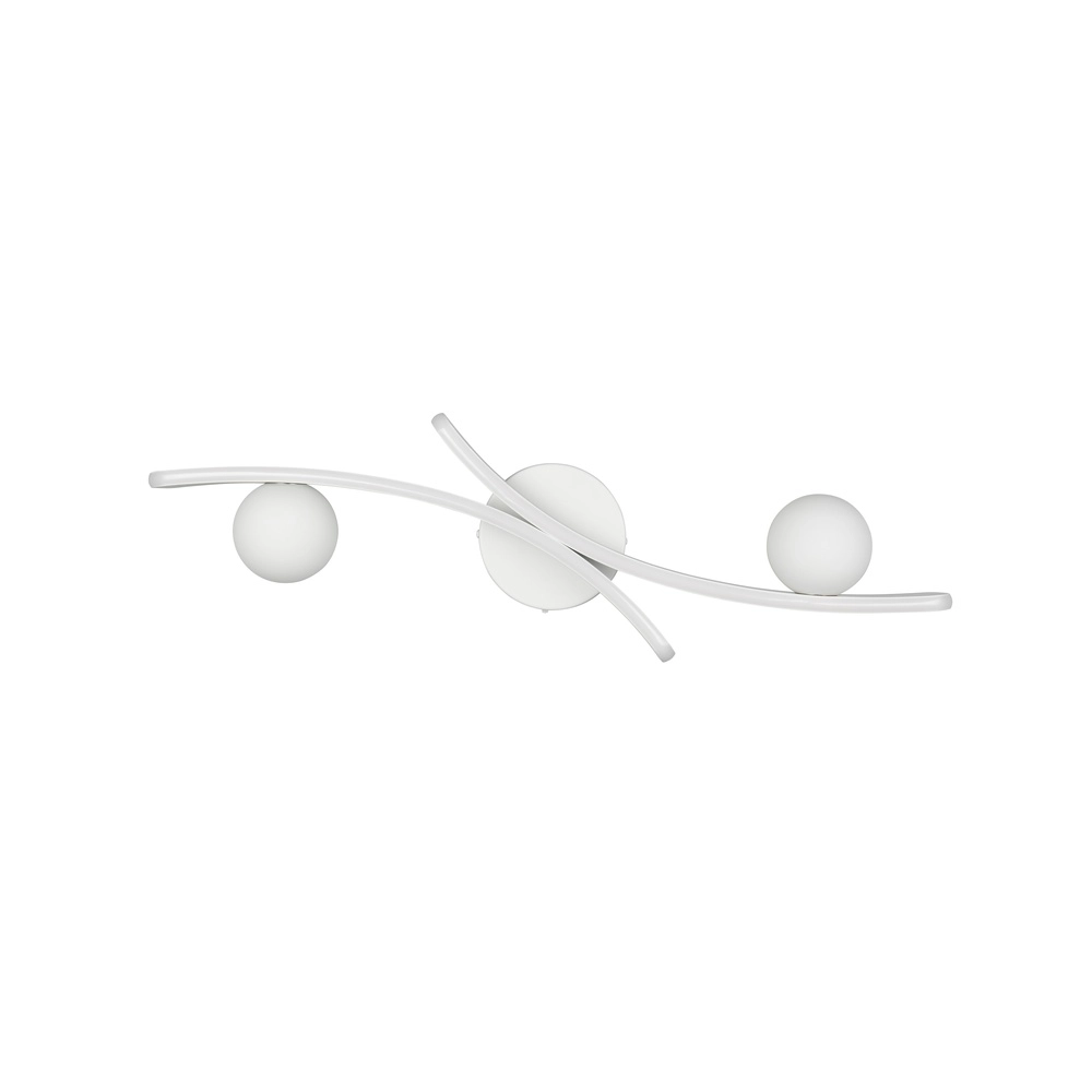 Design ceiling lamp Napoli white Trio 4017807683493