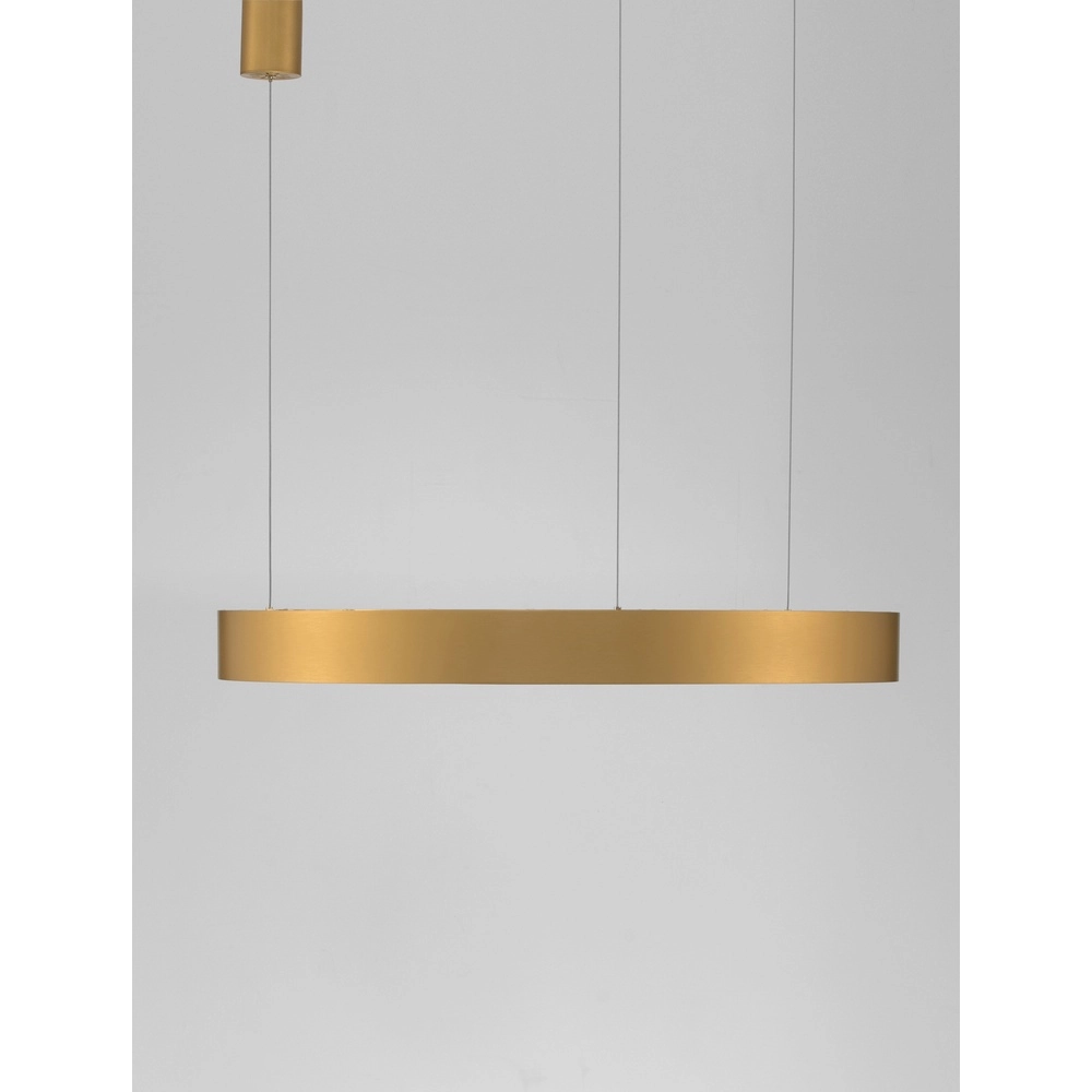 Pendant lamp Morbido gold Ø 80cm Lyora 5212017438683
