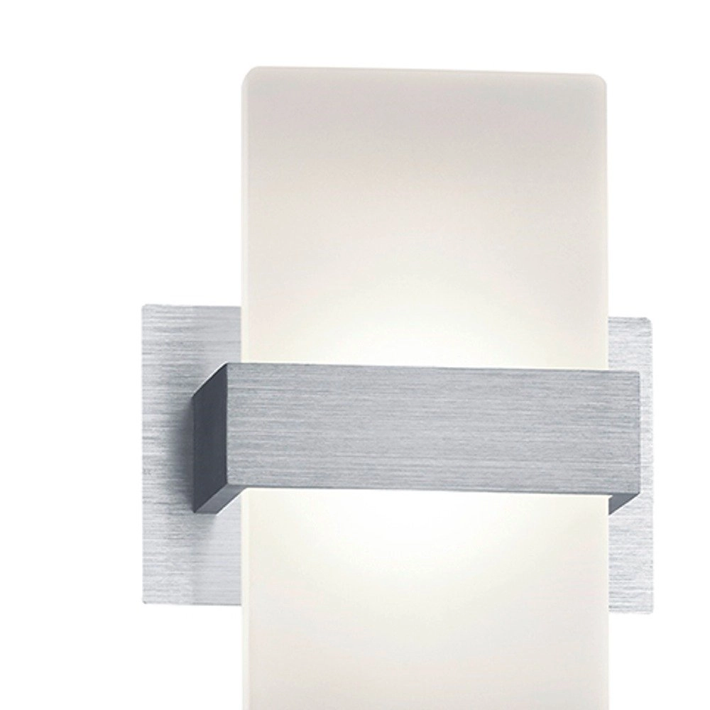 LED wall lamp Platon metallic gray Trio 4017807293968