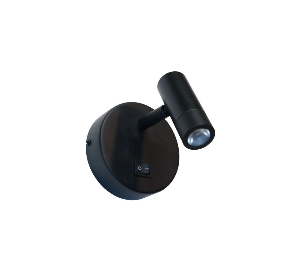 Led wall lamp Simply black