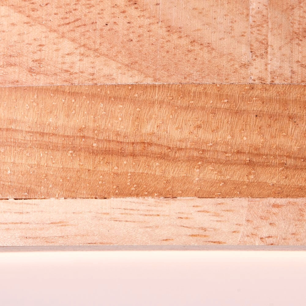Wooden ceiling lamp Slimline Ø 34.5cm Brilliant 4004353426575
