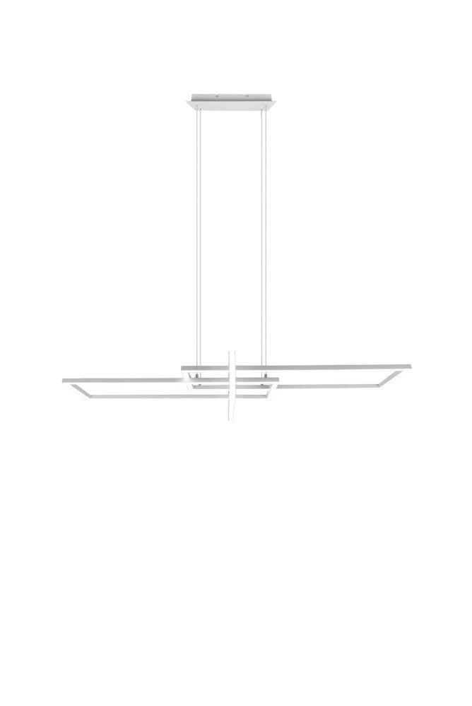 LED pendant light Salinas 110cm white Trio 4017807487930