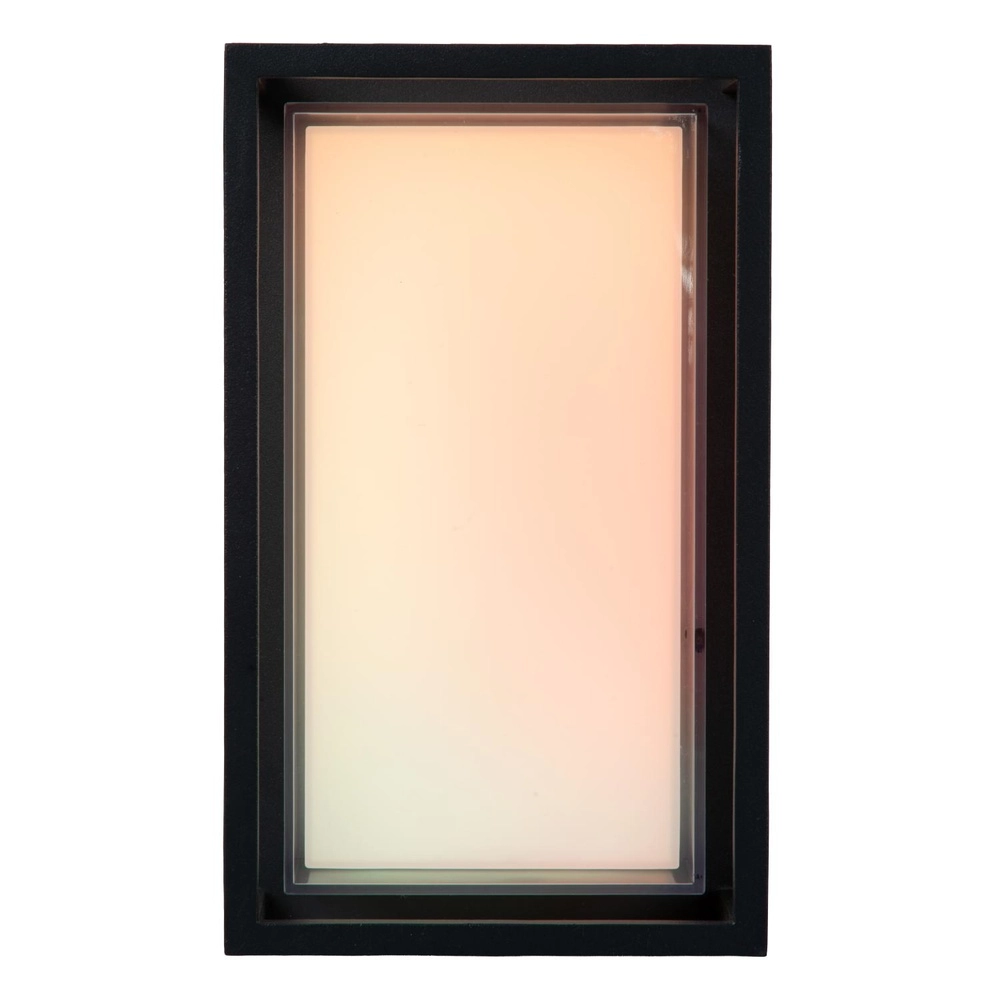Black wall lamp Quadra Design Lucide 5411212690302
