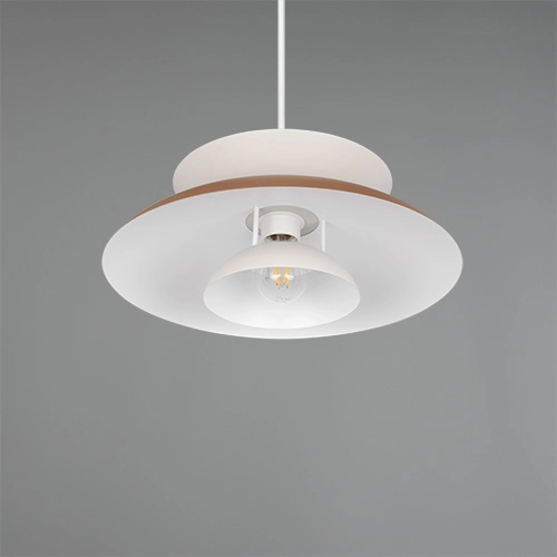 Pendant lamp design Amarila mocha brown Ø 40cm Trio 4017807682779
