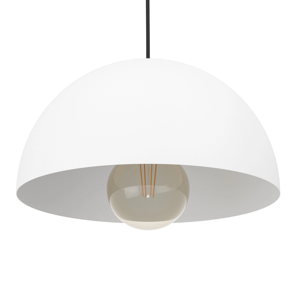White pendant lamp Gaetano Ø 30cm - E27 Eglo 9008606312627