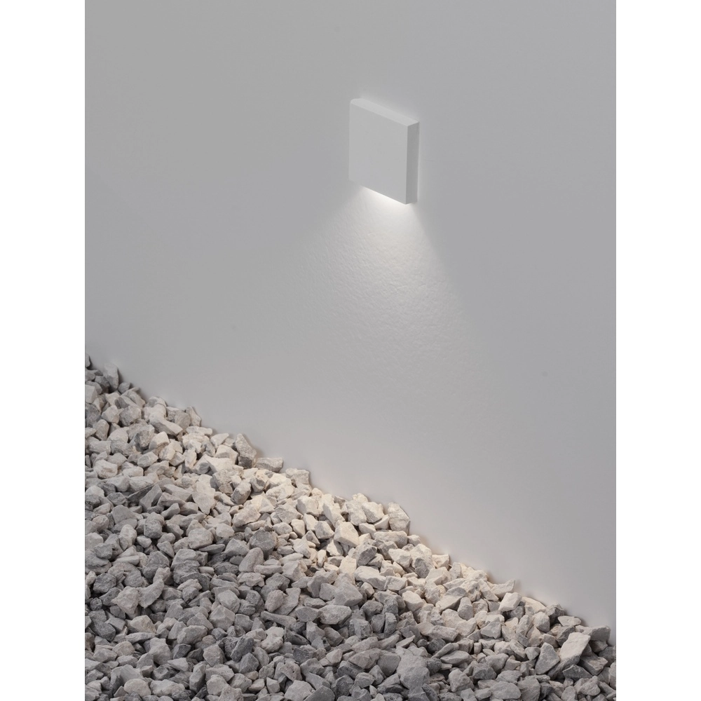 Square recessed light Iko only white