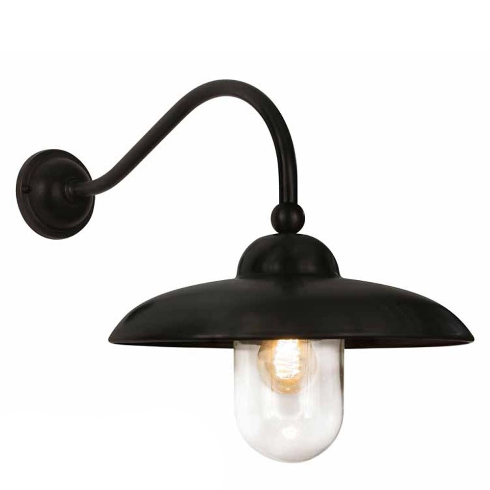 Outdoor lamp rural Lucco black-brown