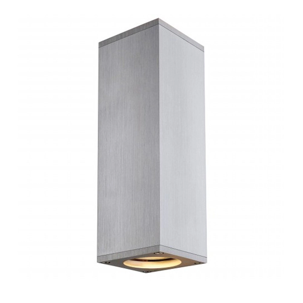 Wall lamp Theo Up-Down metallic grey
