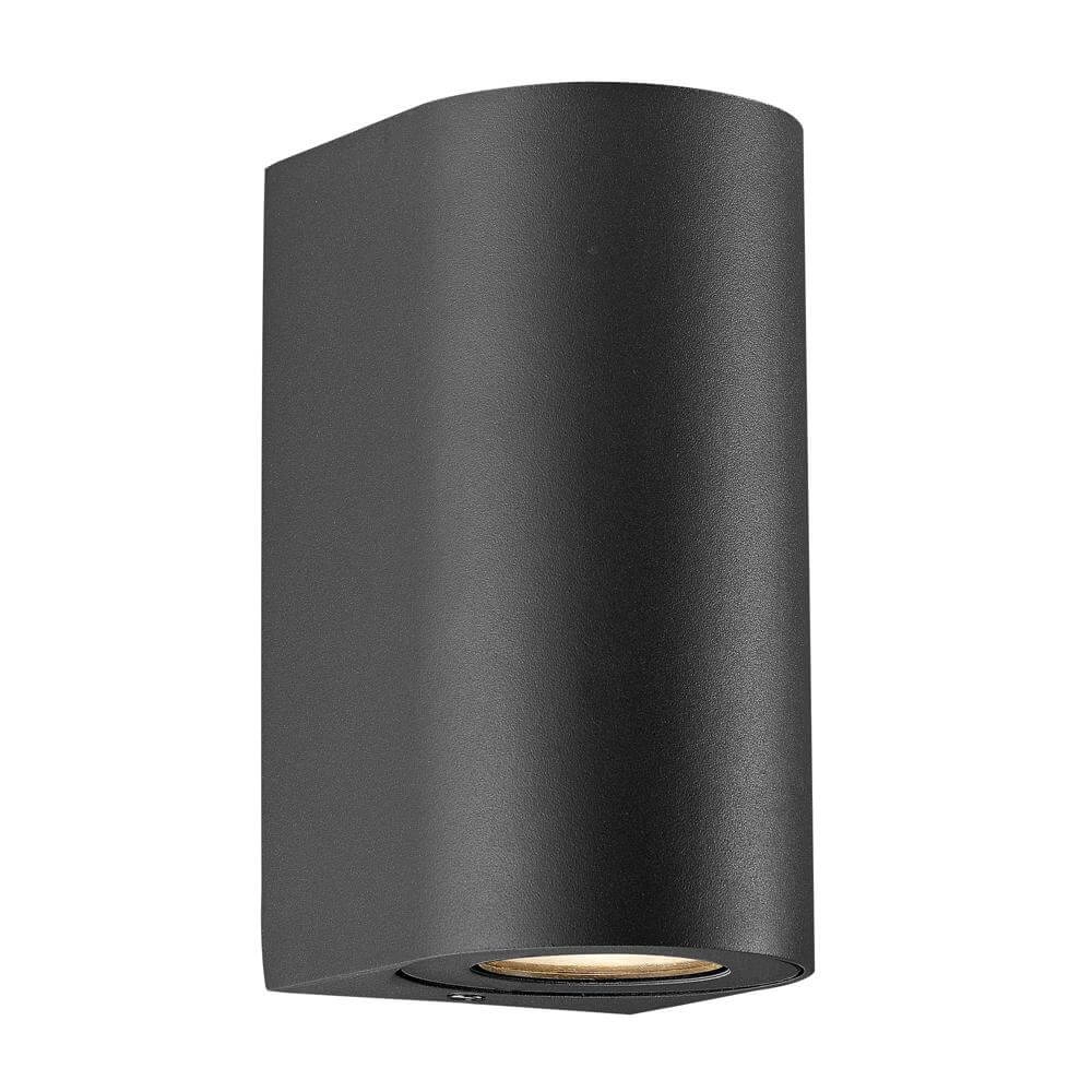Surface-mounted spot Canto Round Black
