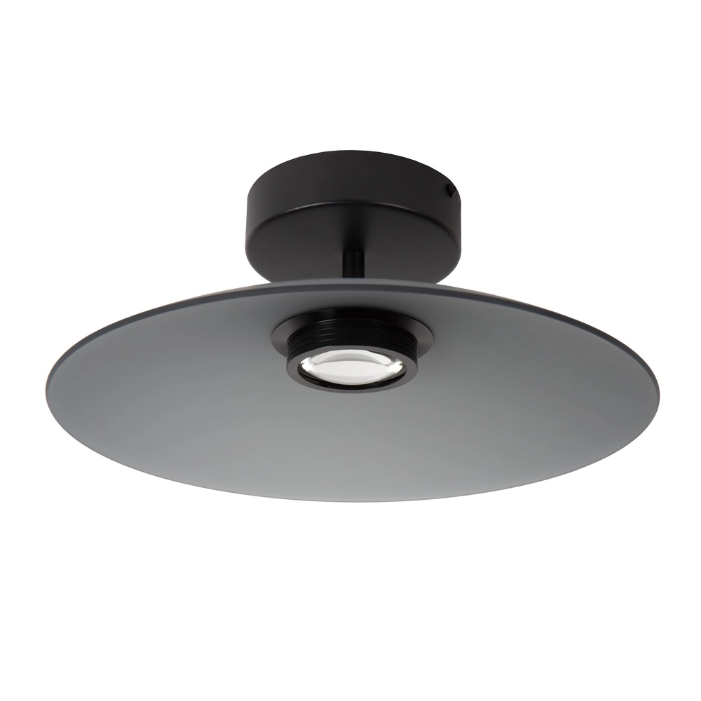 Sleek ceiling lamp Menga Ø 40cm smoke glass Premium by Lucide 5411212251237