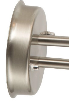 Stainless steel outdoor lamp York 30cm Brilliant 4004353993954