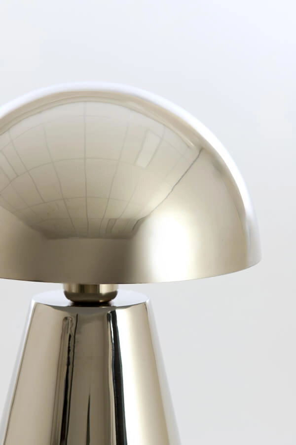 Design table lamp Surrina silver grey Ø 26cm Light & Living 8717807743512