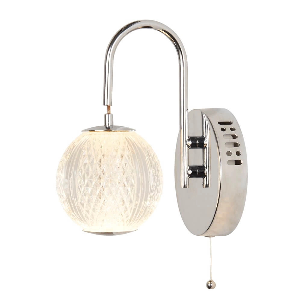 Wall lamp Allure chromium Searchlight 5053423242316