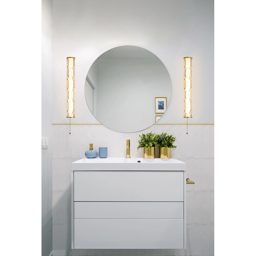 Wall lamp Vibrate gold 43cm Searchlight 5053423299280