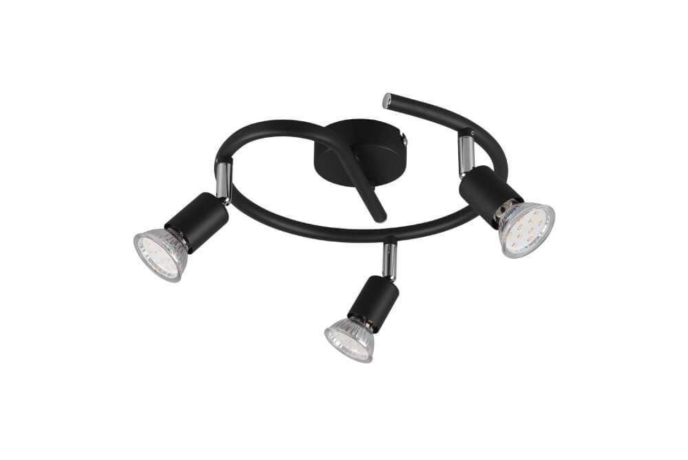 Spot Paris 3-light black