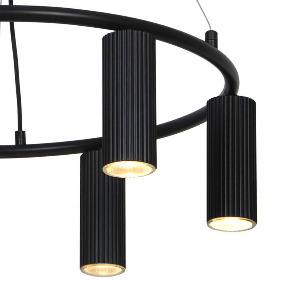 Design pendant lamp Vico black 6-lights Nordlux 5704924024481