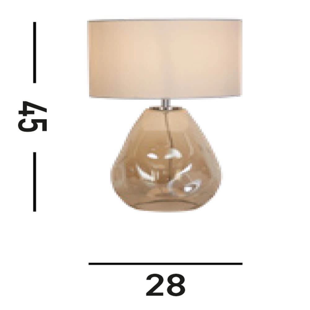 Table lamp Devon with hood Searchlight 5053423273280