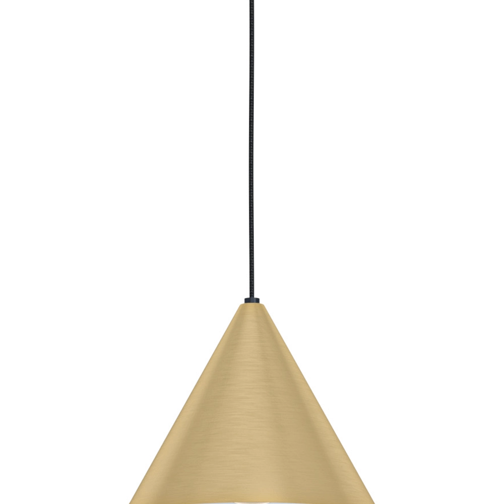 Gold hanging lamp Narices Ø 22cm