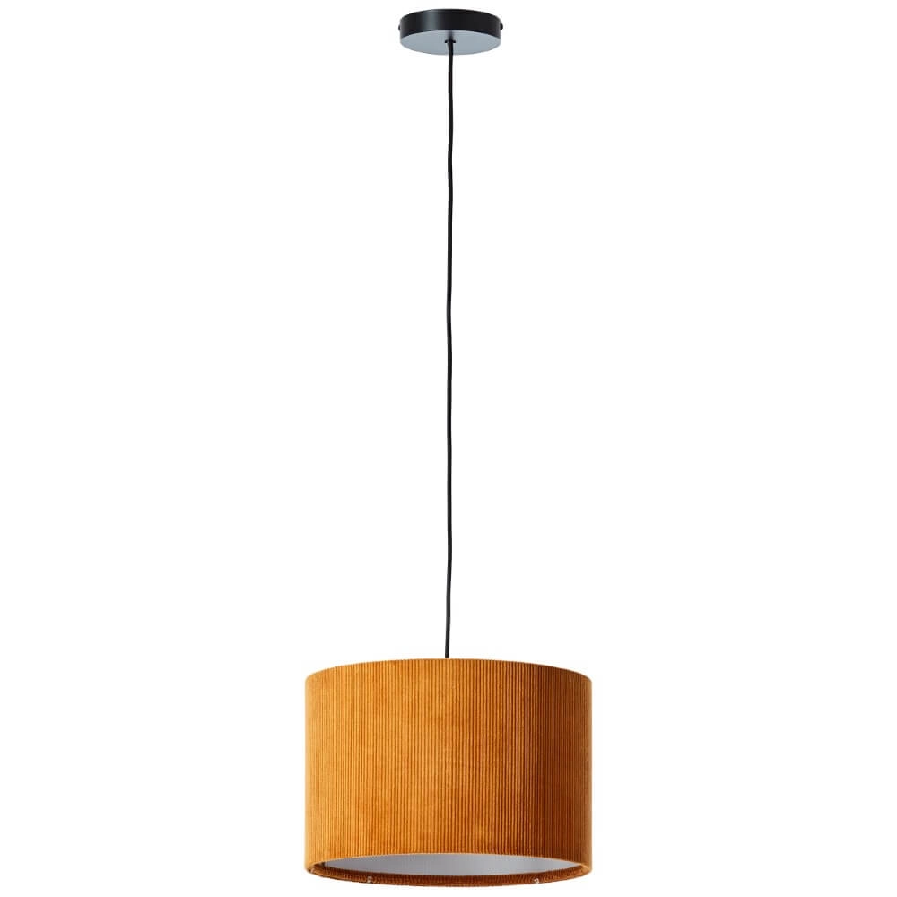 Design pendant lamp Tony orange Ø 35cm Brilliant 4004353446283