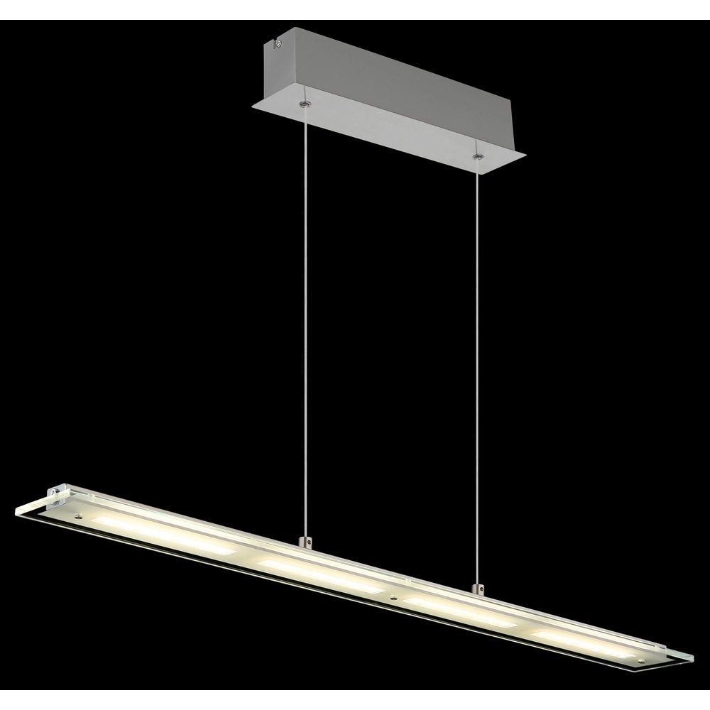 Pendant lamp Novak nickel 88cm Globo 9007371586028