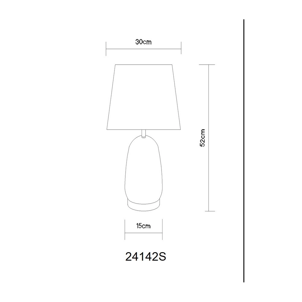 Table lamp Classy Gold Globo 9007371456338