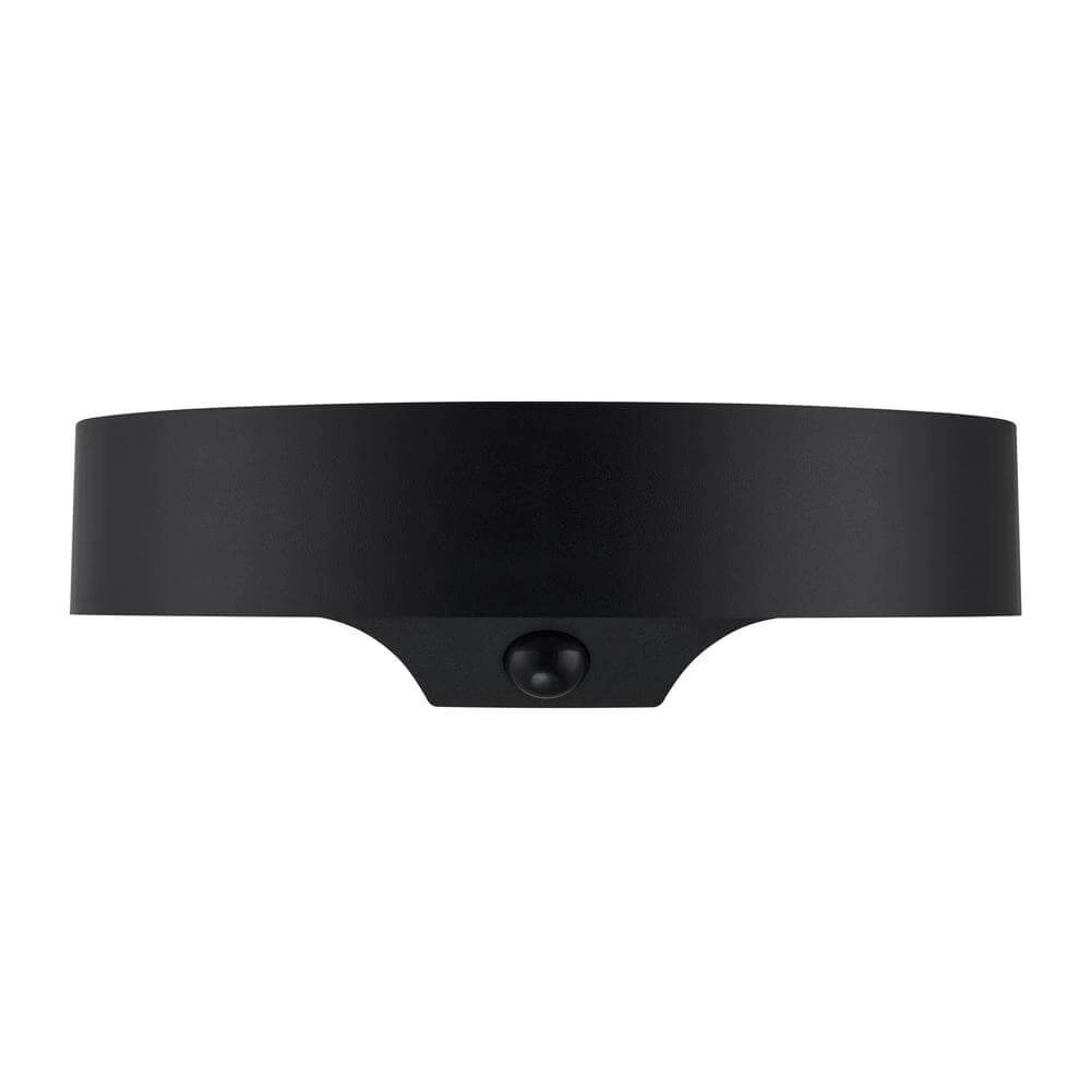 Solar wall lamp Monay black round Nordlux 5704924023545