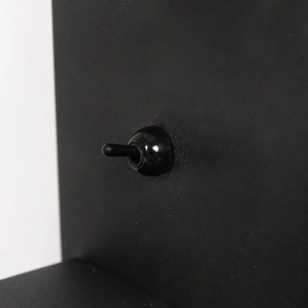 Bed lamp black Upround With charger and USB Steinhauer 8712746170467