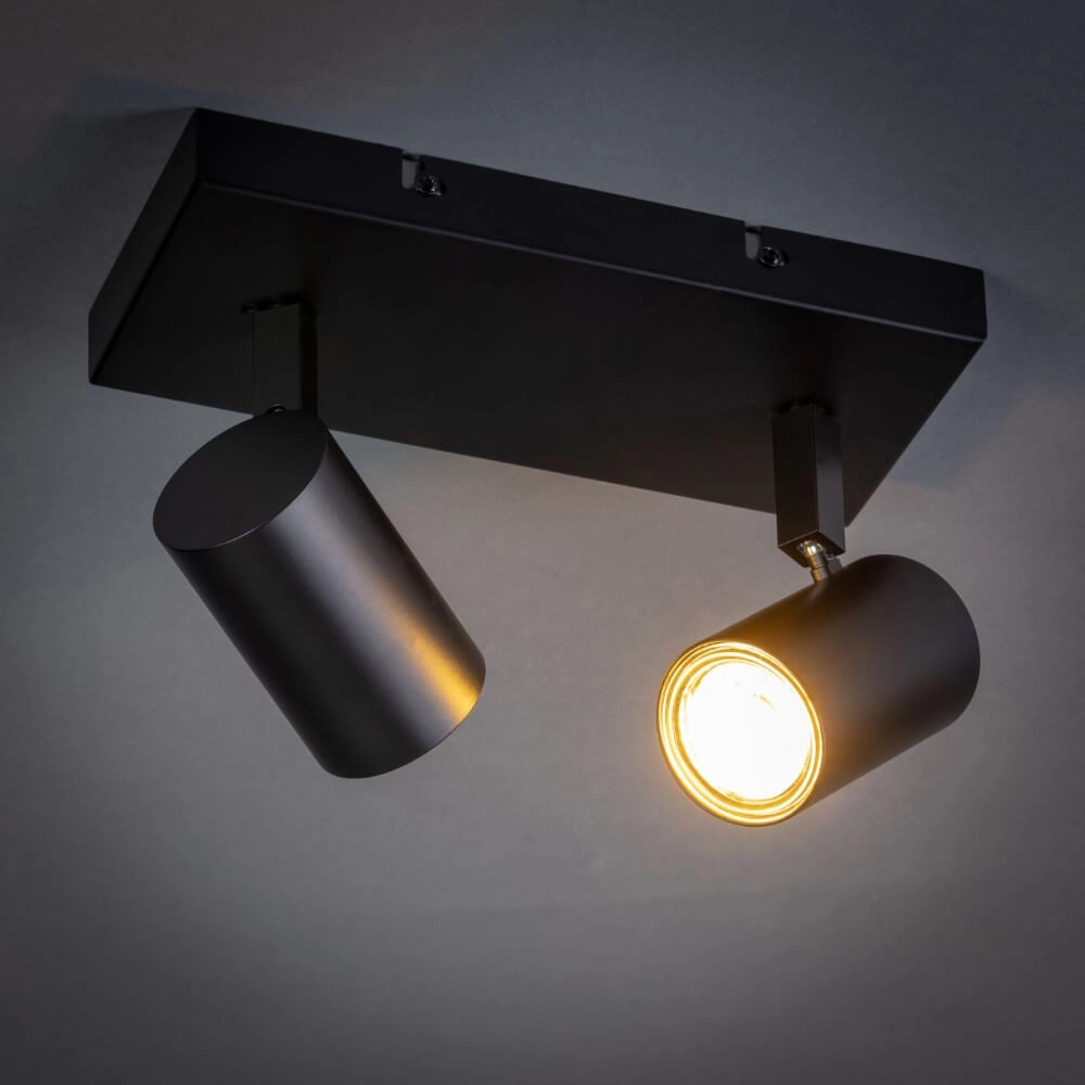 2-light ceiling spotlight The Common black ETH 8720195304357