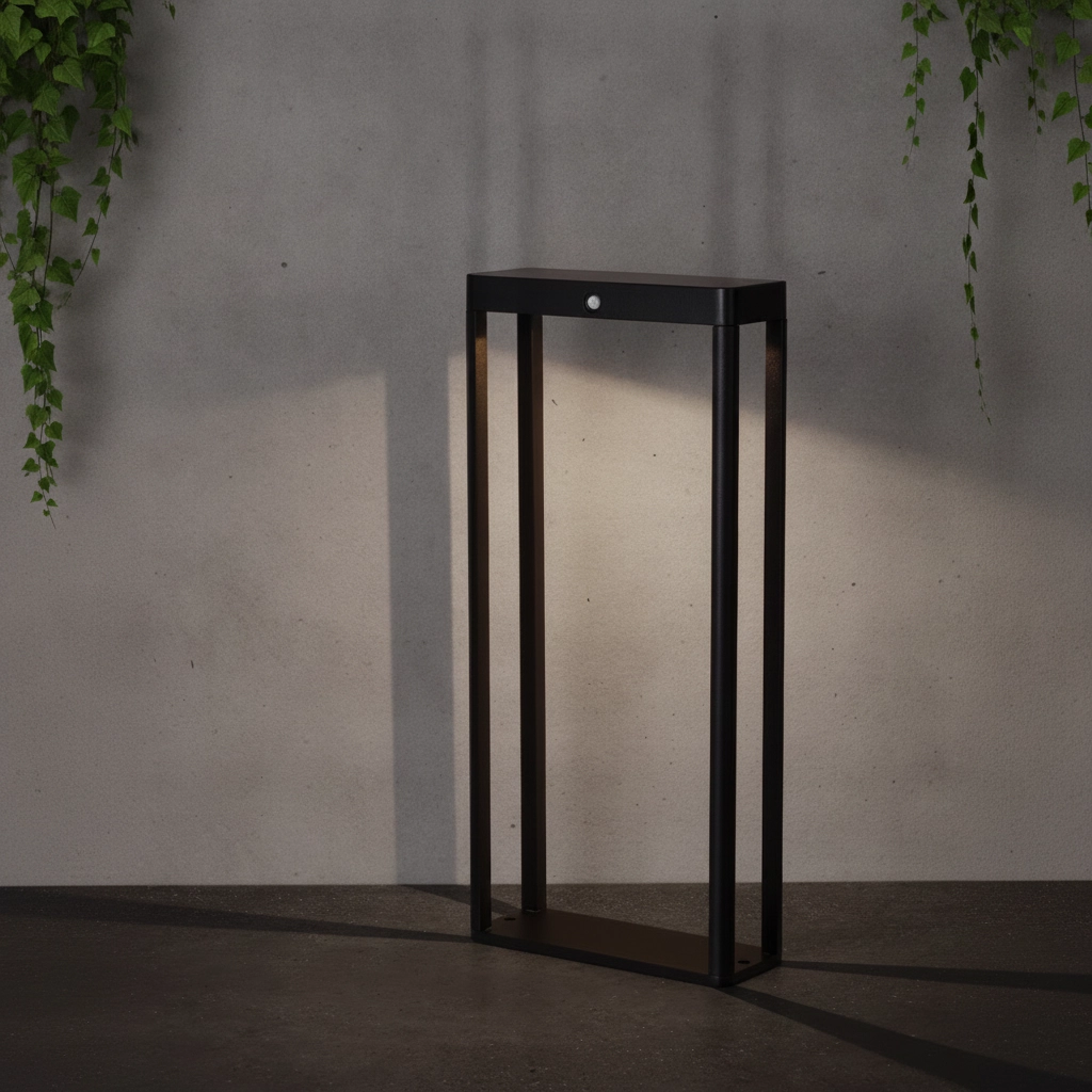 Solar lamp Berni M anthracite