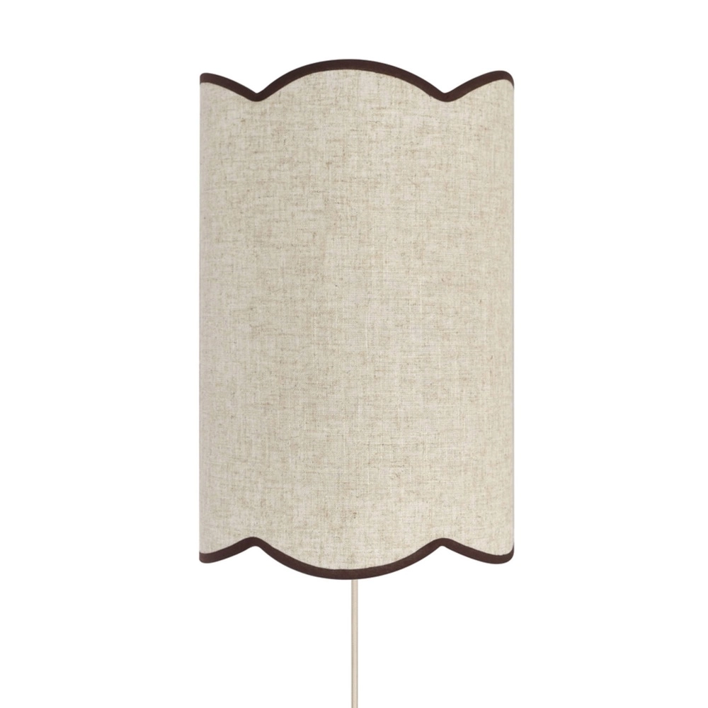 Wall lamp Vyana brown 40cm