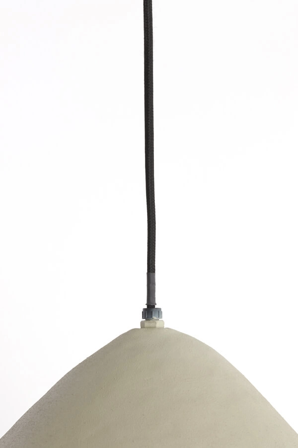 Pendant lamp Elimo Ø 25cm cream Light & Living 8717807705312