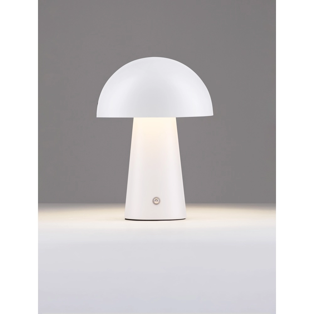 Rechargeable table lamp Ande white Lyora 5212017472120