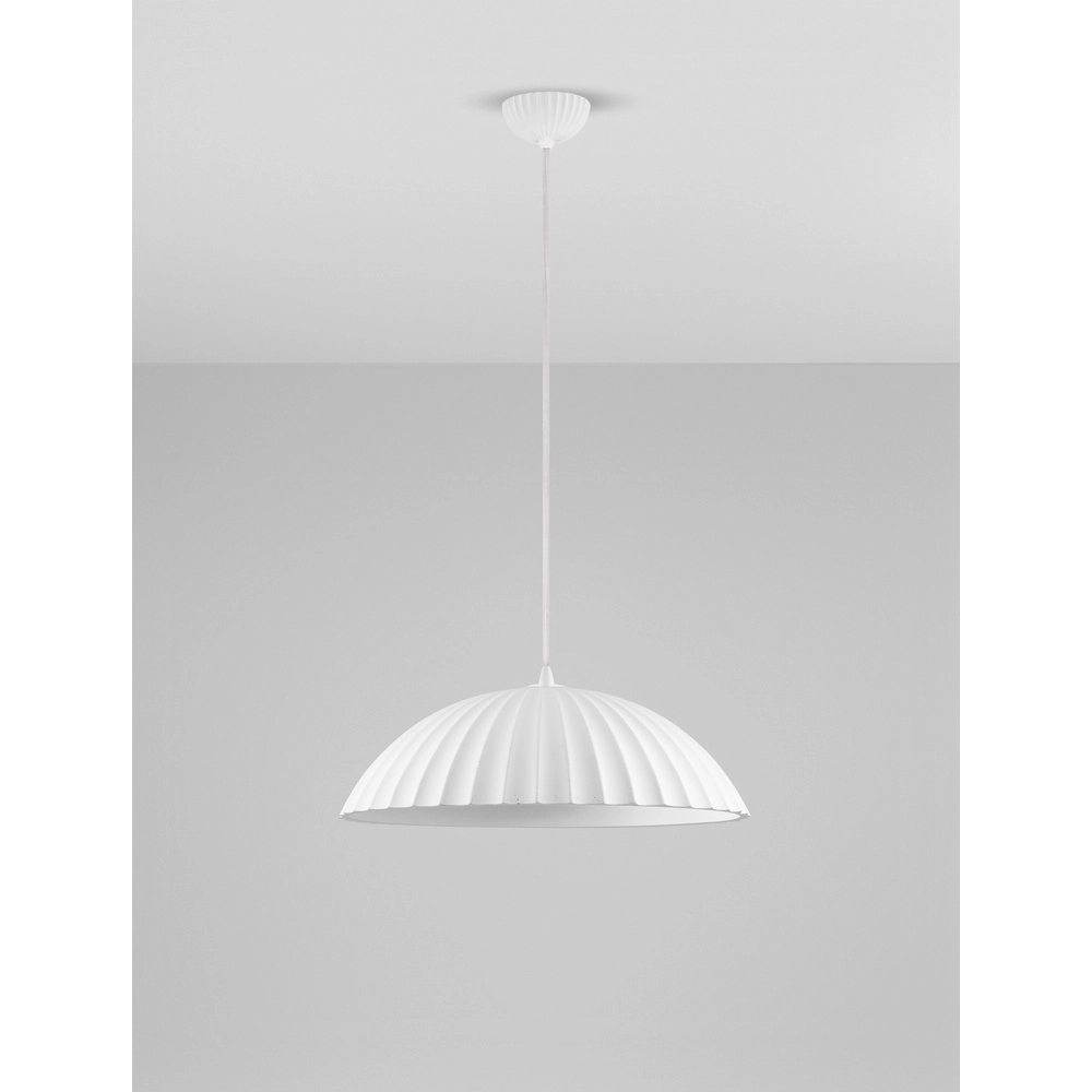 Pendant lamp Ammos white Ø 50cm Lyora 5212017469021