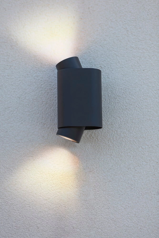 Wall spotlight Cypres Up & Down Anthracite Lutec 6939412014876