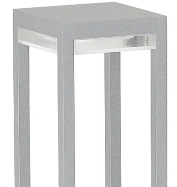 LED terrace lamp Poast 70cm - gray Albert 4007235922806